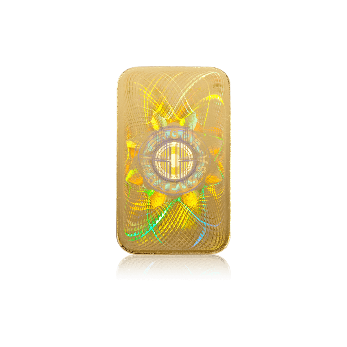 10 Gramm Heraeus Kinebar Goldbarren Rückseite 10 Gramm Heraeus Kinebar Goldbarren Rückseite